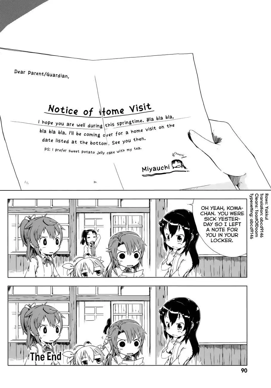 Non Non Biyori Official Anthology Chapter 11 6